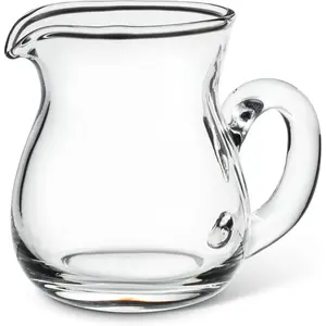Mini Creamer Pitcher -, Clear, 3 inches H (4oz)