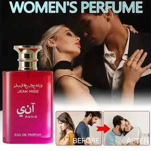 Women's Woody Floral Perfume，Women's Floral Long-Lasting Perfume，Arabic perfume，Floral Gourmand Long-Lasting Perfume Matte Pink Girl Pink