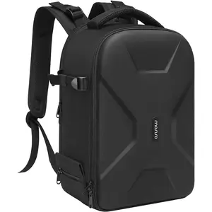 MOSISO Camera Backpack,DSLR/SLR/Mirrorless Photography Camera Bag Full Open Waterproof Hardshell Bag with Insert&Tripod Holder&Laptop Compartment Compatible with Canon/Nikon/Sony
