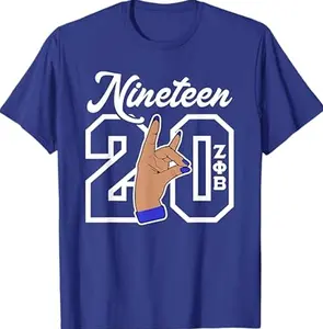 Zeta Phi Beta T-shirt. Zeta 1920 T-shirt. Zeta 1920 Sorority Apparel. Zetas, ZPhiB, Finer Women.