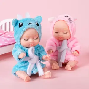 Cute Girl Birthday Gift Set, 6pcs Reborn Doll Princess Toy, Unisex Playset, Beautiful Dolls for Kids, Perfect Party Favors