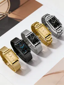 Men's Casual Wristwatch Set, Modern Fashionable Wristwatch, Quartz Movement, Analog Display, Plain Pattern, Business Fashion Style, Multiple Designs, Perfect Gift for Daily, All Seasons Wear, Holidays, Christmas, Quartz Watch