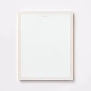 Jumbo Gum Top Desktop Pad with Designer Printed Edge 10"x8" - Threshold 3 packs