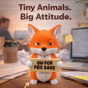 Animals With Attitude Fox