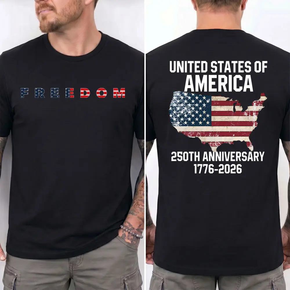 Men's US Veteran Freedom Graphic T-Shirt
