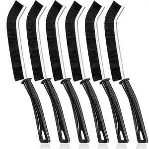 6 Pack Multifunctional Crevice Cleaning Brush Set, Deep Cleaner for Grout Bathroom Kitchen Sink & Faucets, Household Tool