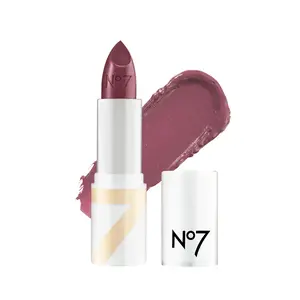 No7 Age Defying Lipstick - Anti Aging Makeup for Women - Hydrating Pink Lipstick with Hyaluronic Acid for Plumper, Smoother, Younger Looking Lips Over Time (3.5g)
