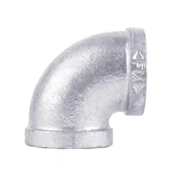 STZ Industries 1/4 in. FIP x 1/4 in. D FIP Galvanized Malleable Iron 90° Elbow – Built for strength, durability, and reliability in every project.