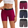 INNERSY Women's 4-Inch Inseam Boxer Briefs 3-Pack, 7.5-Inch Inseam Cotton Boyshorts Underwear, Soft & Comfortable Ladies Panties, Breathable & Stretchy for Everyday Wear & Full Coverage Womenswear Smooth Basic Minimalist