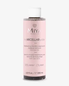myMICELLARwater moisturizing micellar essence for makeup removal