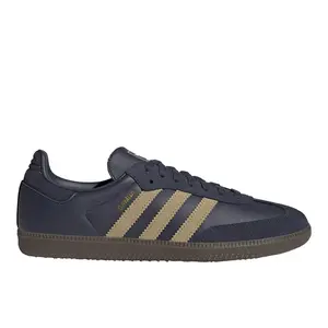 adidas Mens Samba Og Lace Up Sneakers Shoes Casual - Blue