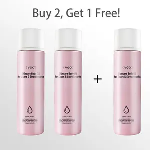 【Buy 2, Get 1 Free!】VGO Skincare Body Oil Vitamin A / E Serum for Scars & Stretchmarks, 50/120ml，Relaxing, Skin Care Comfort Cosmetic