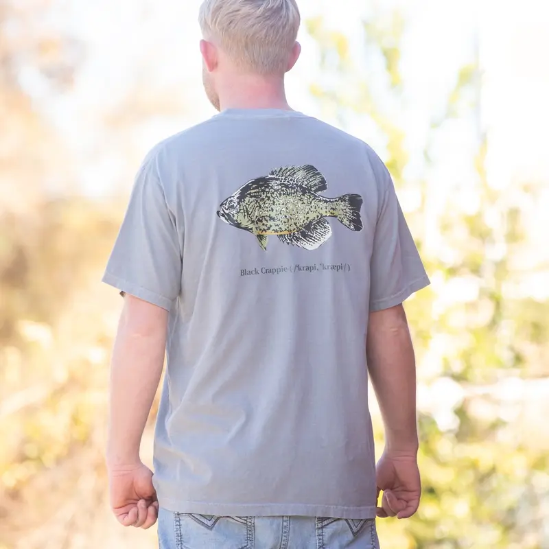 Crappie Fish - Short Sleeve
