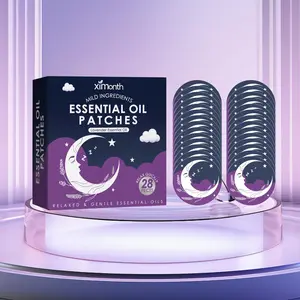 Essential Oil Sleeping Patches, 28 Counts Natural Essential Oil Patches, Sleeping Patches, Stress Relief Patches, Deep Sleep Patches, Natural Sleep Patches, Skin Care Products