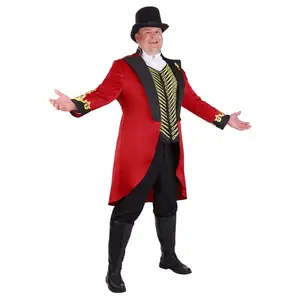 Plus Size Greatest Showman P.T. Barnum Ringmaster Costume for Men