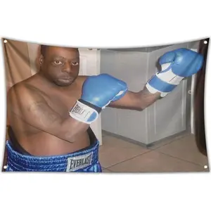 Boxing Green Lester Beetlejuice 3x5Ft Flag Tapestry for Wall Hanging Dorm Room Decor Gym Parties Bedroom Garage Decor Banner With 4 Brass Grommets