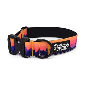 Mountain Sunrise Dog Collar