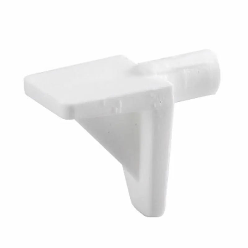 212 MAIN White Plastic Locking Shelf Clips, Lightweight 0.6x0.39x0.39 in. Stable Organizers for Sailing Water Sports