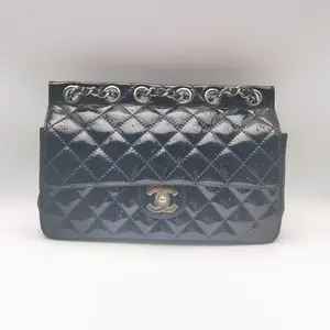 Pre-owned GUCCI patent leather Shoulder Bags Monogram Clutch