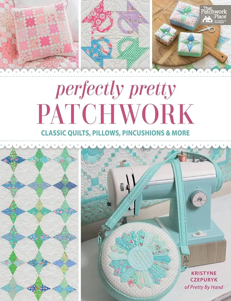 Patchwork Sewing Crafts Book for Beginners - 16 Patterns Including Classic Quilts, Pillows, Pincushions & More, Quilt Blocks, Different Sizes, Circular Purse