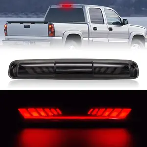 Third 3rd Brake Light for 1999-2006 Chevy Silverado/GMC Sierra 1500 2500 3500 HD, TIME TUNNEL Sequential LED High Mount Stop Light for 2007 Silverado/Sierra Classic, Rear Center Cab Tail Lamp