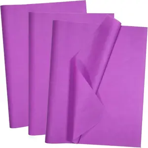 100 Sheets Plum Tissue Paper  14 x 20 Inches Orange Wrapping Paper Bulk for Weddings Birthday DIY Project Christmas