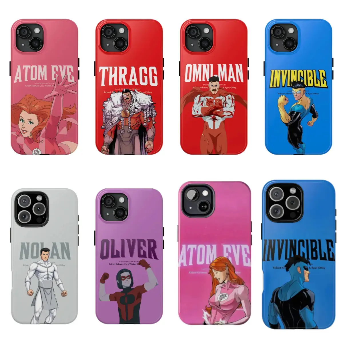Invincible Character Anime Trendy Phone Case, Custom Protection Casing Cover, Compatible with iPhone 17 ProMax,16,15,14,13,12,11 & Samsung S21-S25, Fan Gift Phone Accessories, Smartphone, Handheld, Cellphone
