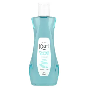 Keri Moisture Rich Oil, Shower & Bath, 8 fl oz (237 ml)