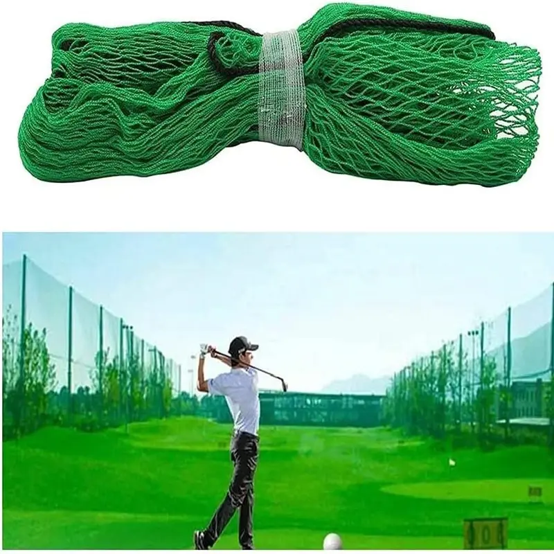 Golf Practice Net, Durable Mesh Rope, 78.74x78.74 Inches, Sports Training Barrier Net, Golf Training Accessories, Training Equipment
