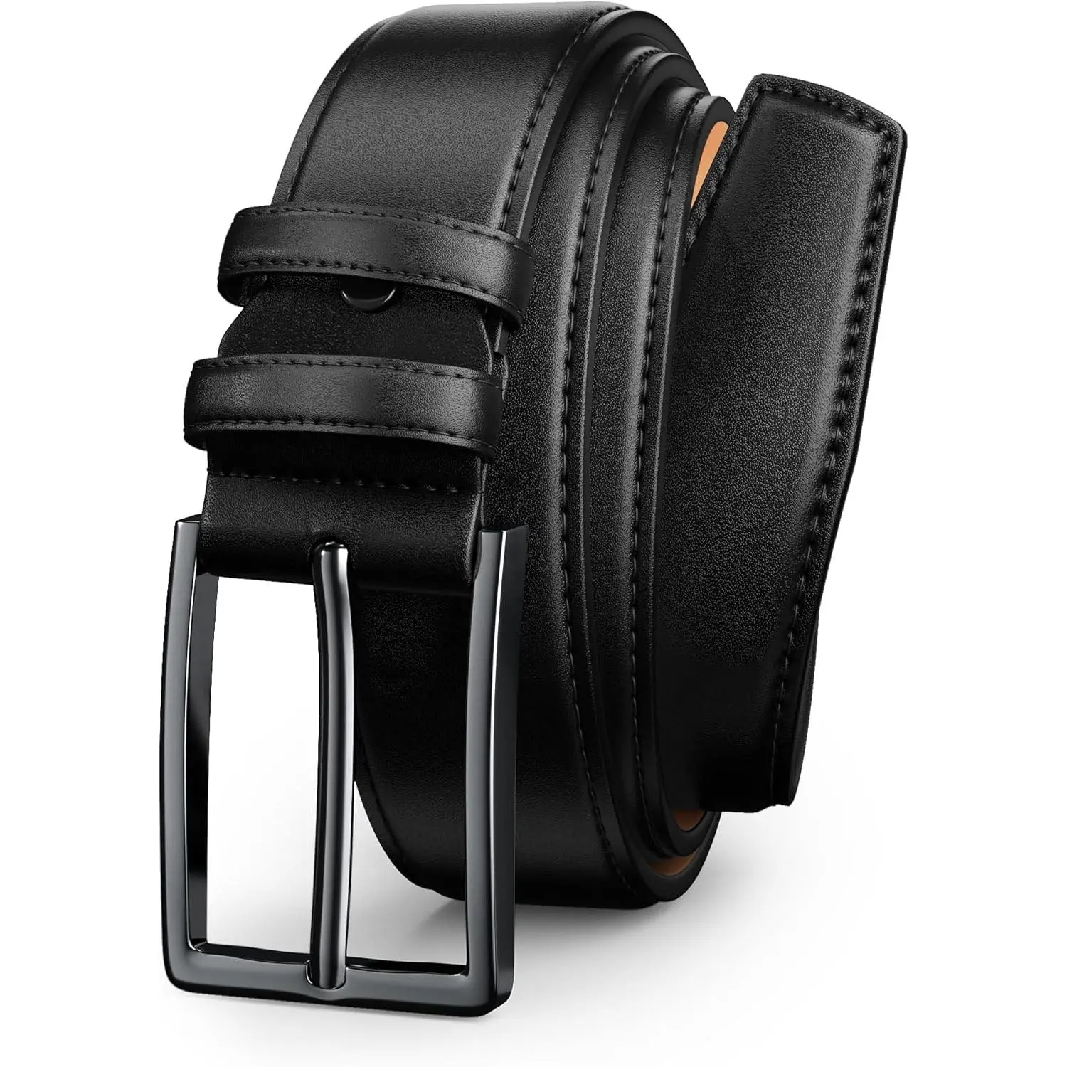 Gun Blk Buckle-black Belt