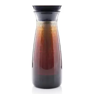 Tupperware Cold Brew Carafe 1.3L Stainless Steel Mesh Insert for Modern Brewing Coffee Tea Infused Drinks Lemonade Sangria Elegant Practical