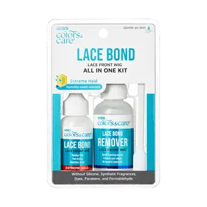 KISS Colors & Care Lace Bond Glue and Remover Kit