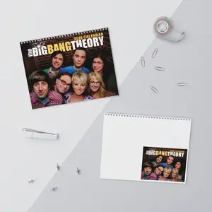 The Big Bang Theory 2026 Calendar, Best Sitcom Calendar, Nerdy Universe Merch, Best Gift For Movie Fan