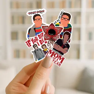 Strange Brothers Sticker, Stranger Things Sticker, TV show Sticker, Hawkins Decal, Meme Movie Sticker, Demogorgon Sticker