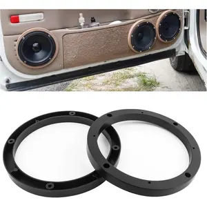 2 count 6.5 Speaker Spacer Enhance Sound Quality,No  and Drilling 6.5 Speaker Adapter for 6.5 Subwoofer,Universal 6.5 Speaker Rings Fixed Speakers for