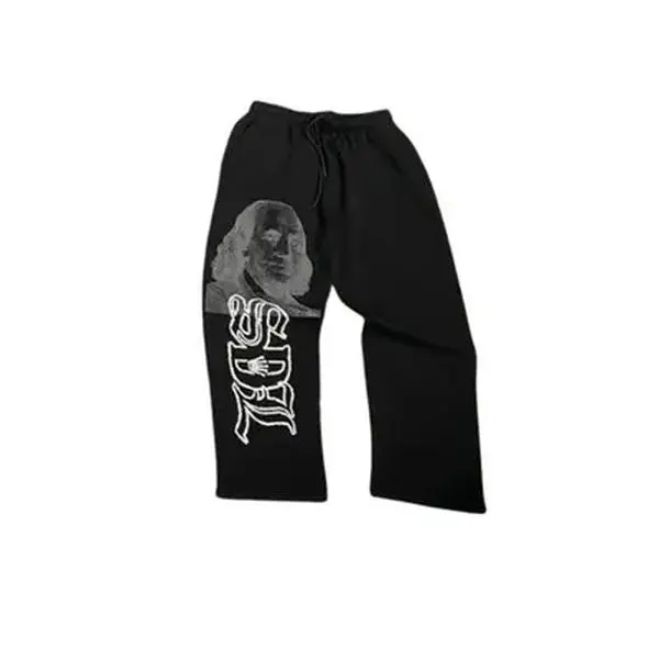 2026 S-DL Gray Black Sweatpants, Hip Hop Style, Streetwear Sweatpants,  Trendy Outdoor Wear Daily Wear for Men, Designer Clothing, Gift for him, Gift for her, Birthday's gift