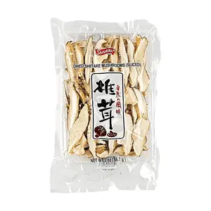 SHIRAKIKU Sliced Shiitake Mushrooms 57g - Premium Japanese Dried Mushrooms for Umami Flavor in Soups, Stir-fries & Authentic Asian Cooking
