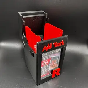 Team Rocket Pokemon MTG Magic the gathering Deck Box TCG Dice Container Storage Gift