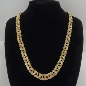 Chino Necklace 14k Gold Plated Elegant Design