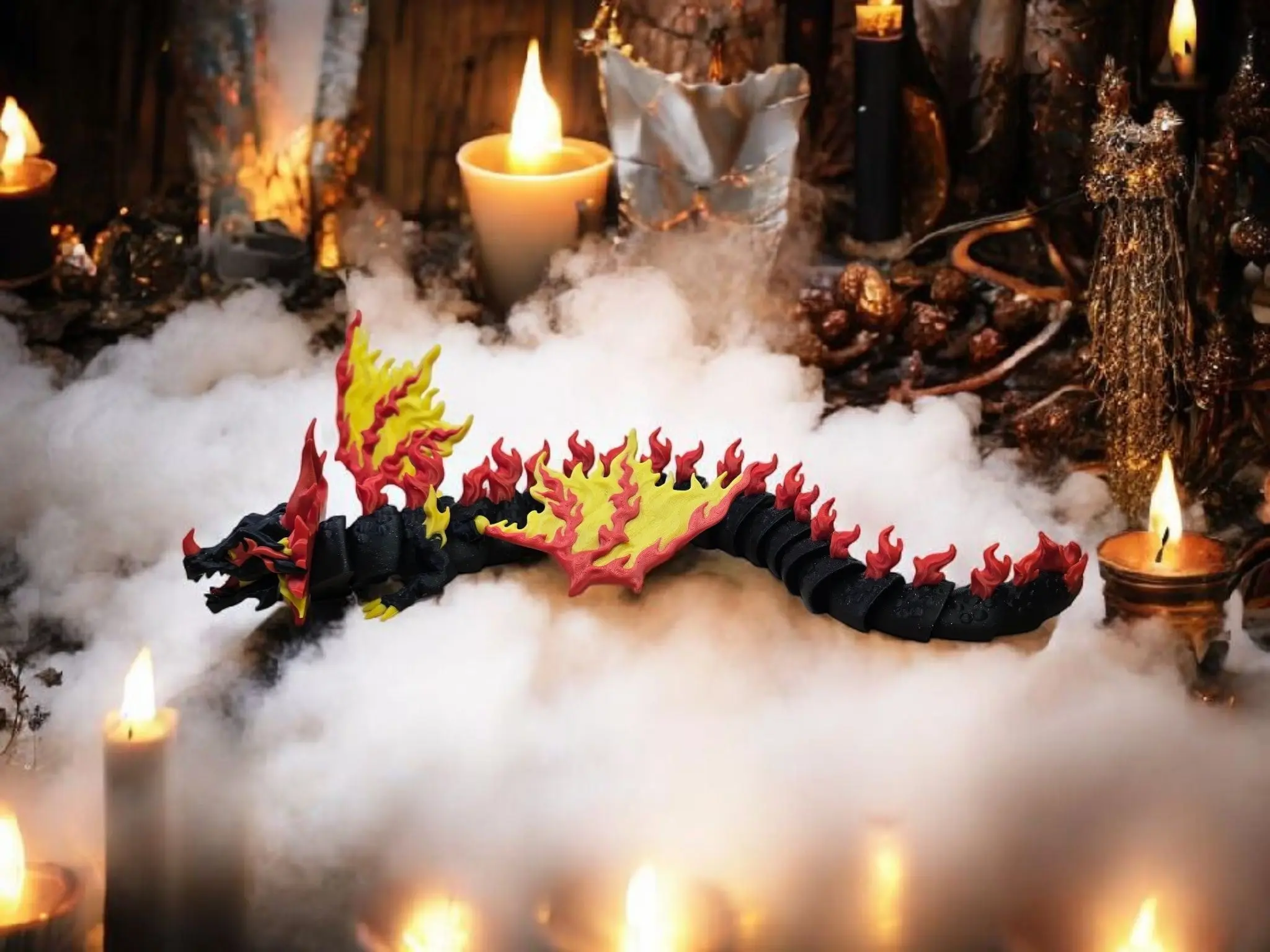Articulated Fire Dragon Articulated Fire Dragon