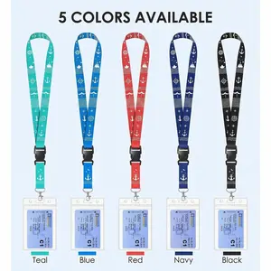 Hot Transfer Exhibition Work ID Detachable Phone Lanyard, Boat Ticket Card Holder, Durable & Convenient Design, Ideal for Event Staff