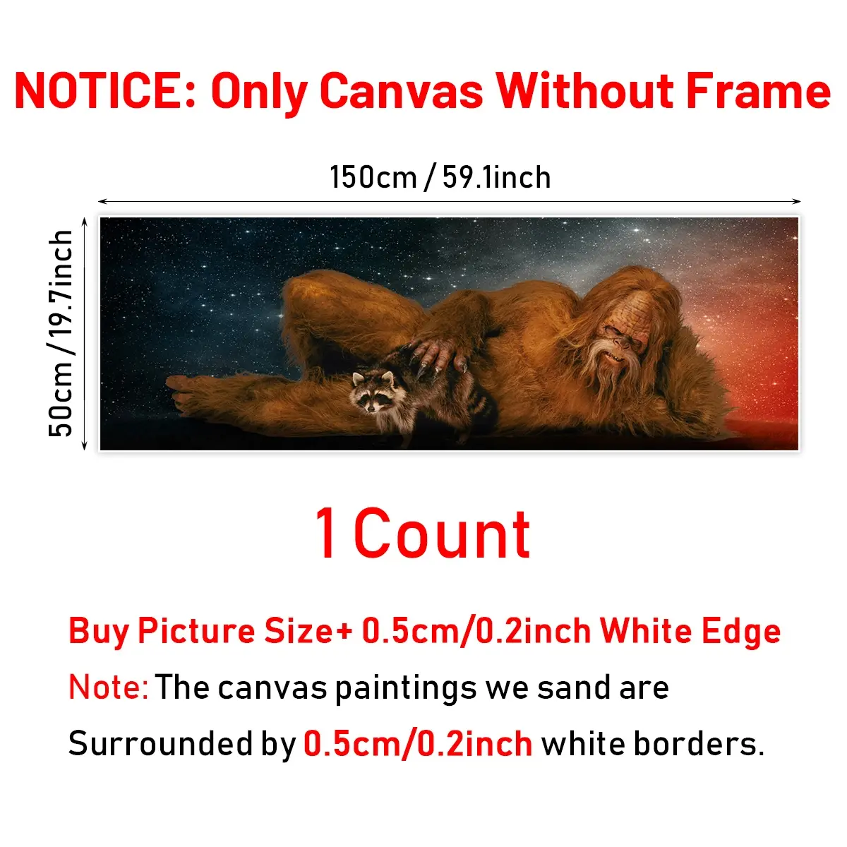 19.7x59.1in(Unframed)-D1