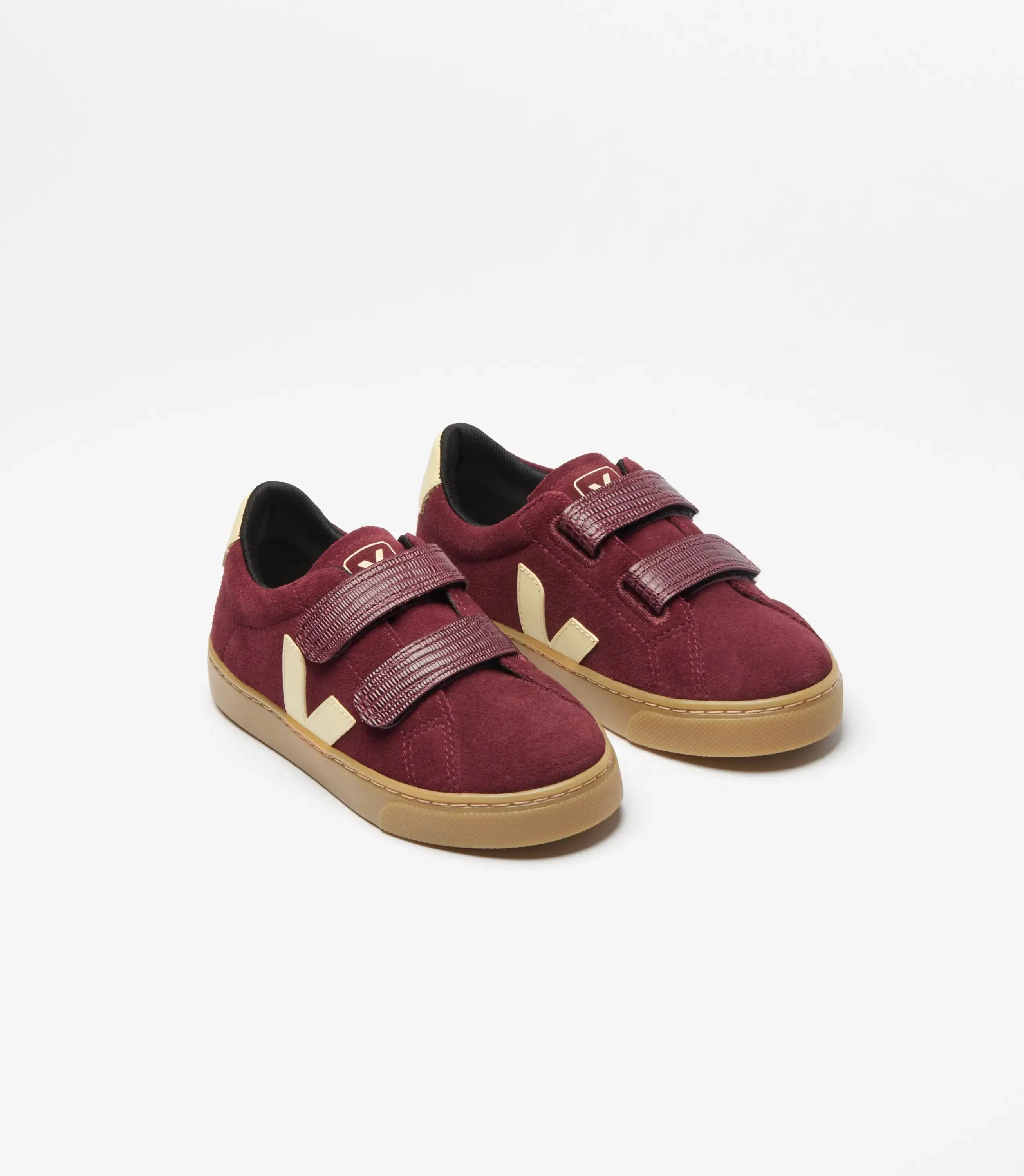 Veja Amarante Sun Burgundy Velcro Sneaker