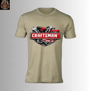 Craftsman Tools Shirt, Mechanic Tool T-Shirt, Garage Worker Tee, Handyman Gift, DIY Tool Lover Shirt, Unisex Cotton T-Shirt
