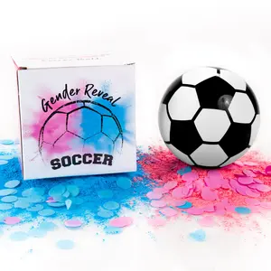 Exploding Gender Reveal Soccer Ball Exploding Gender Reveal Soccer Ball