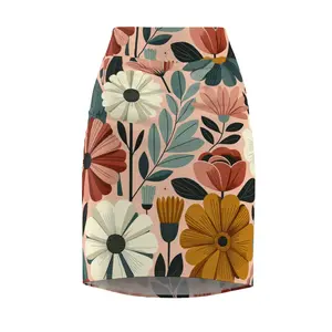 "Plus Size to XS: Stretchy Pencil Skirts for Women - Midi, Knee-length & More | TikTokShop" - Skirt