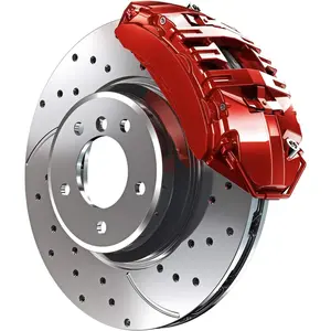 High Temperature Caliper Paint System Set Red 160 - Gloss