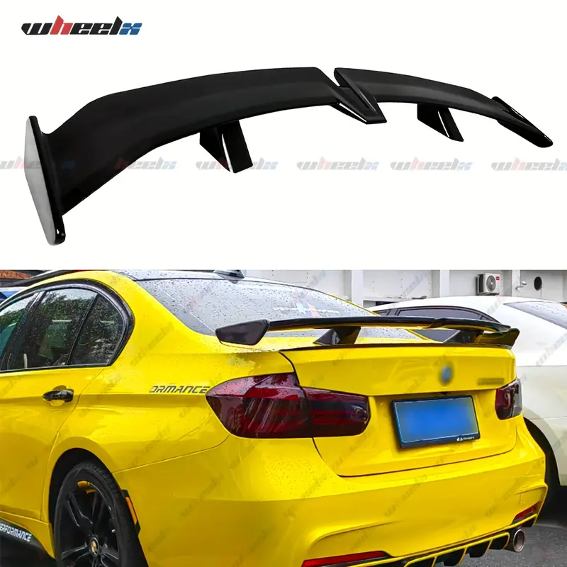 Perfect Valentine Present | 54 Inch Universal Rear Spoiler PRO Style ABS Racing Wing for Honda Accord Civic Toyota Camry Corolla Subaru Infiniti Dodge BMW Mustang Etc Car Accessories#ValentineDayGifts #GiftForHim