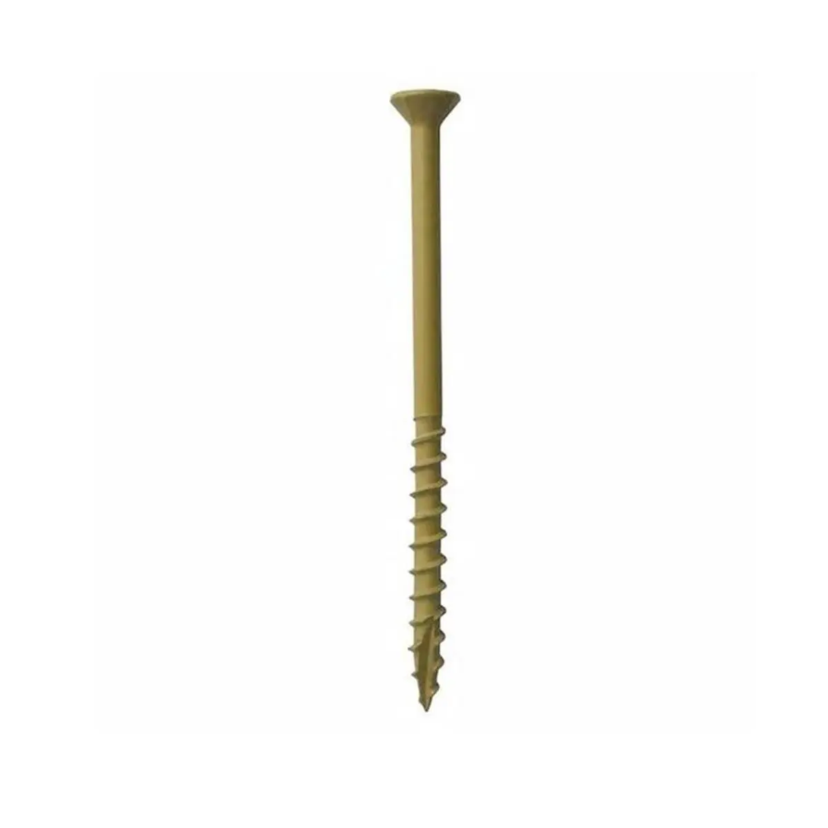 Grip-Rite No.9 Tan 3 in. Star Screw Fastener - 5 lbs, Case of 4, Fastener Design Keeps Pace with Changing Technology