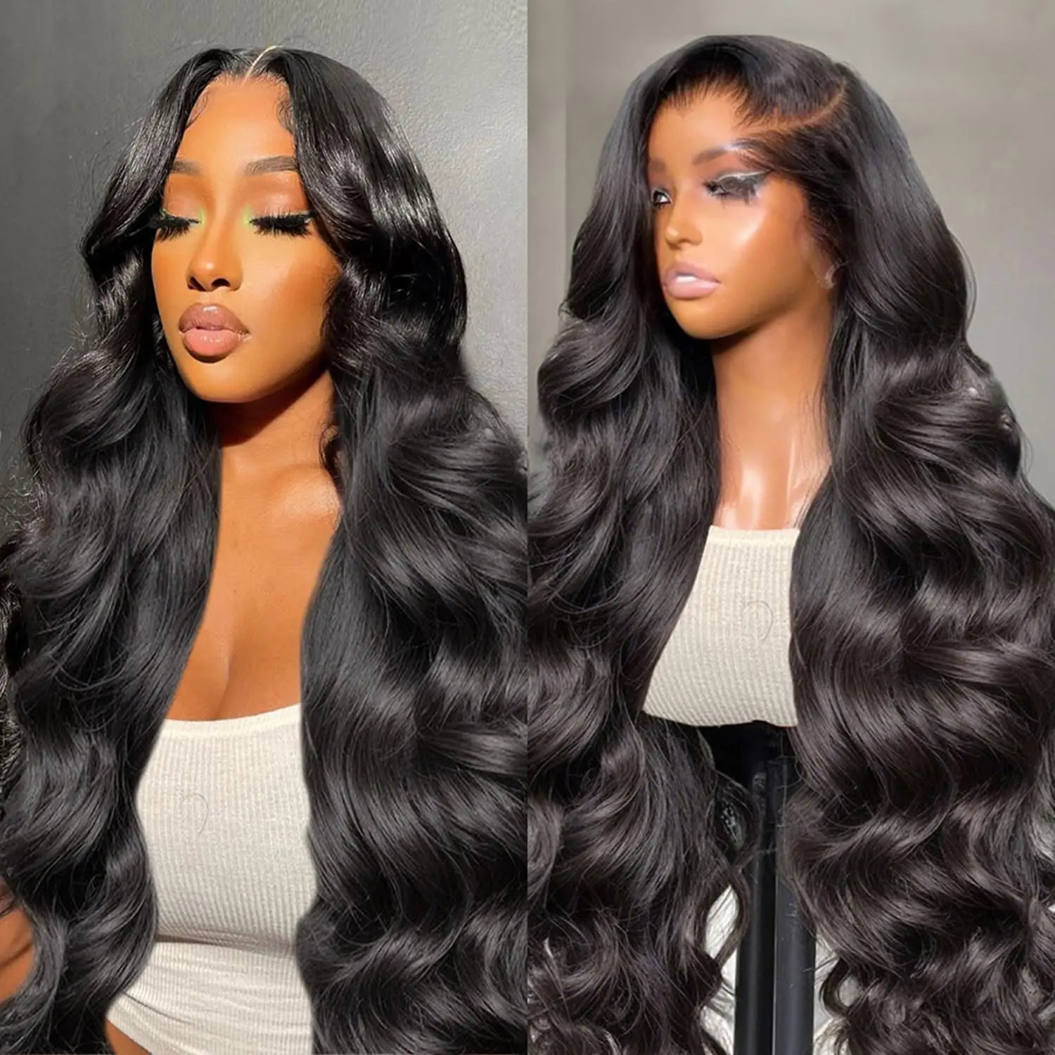 【NEW IN】Lemoda 13x6 HD Transparent Lace Frontal Human Hair Wigs 200 Density Pre-Cut / Pre-Plucked Brazilian Body Wave Lace Front Wig With Tiny Knots 【NEW IN】Lemoda 13x6 HD Transparent Lace Frontal Human Hair Wigs 200 Density Pre-Cut / Pre-Plucked Brazilian Body Wave Lace Front Wig With Tiny Knots